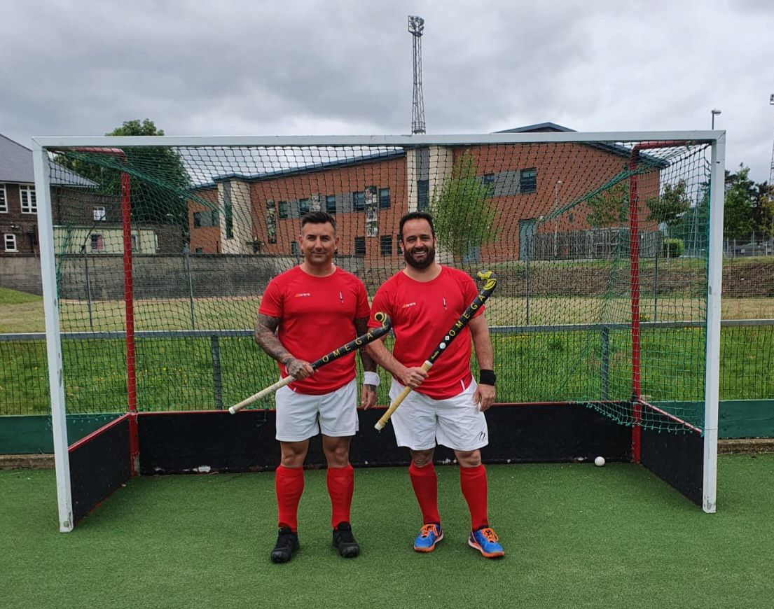 Royal Gibraltar Regiment Sergeants in Hockey Tournament