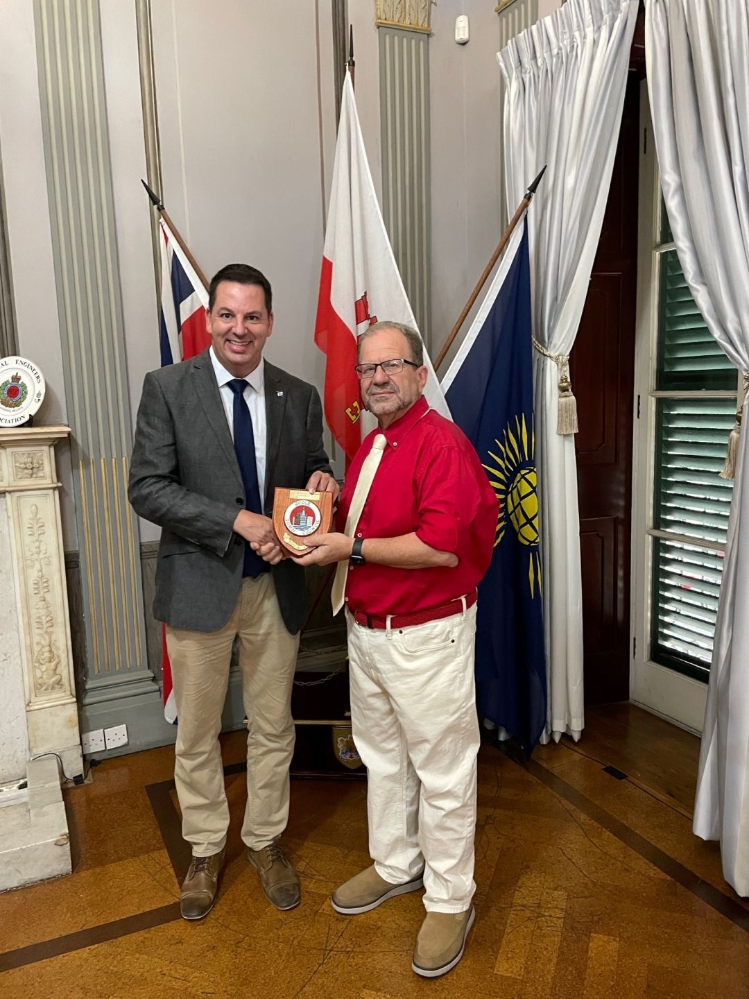 Gibraltar And Goole Twinning Marked With MP’s Visit To City Hall