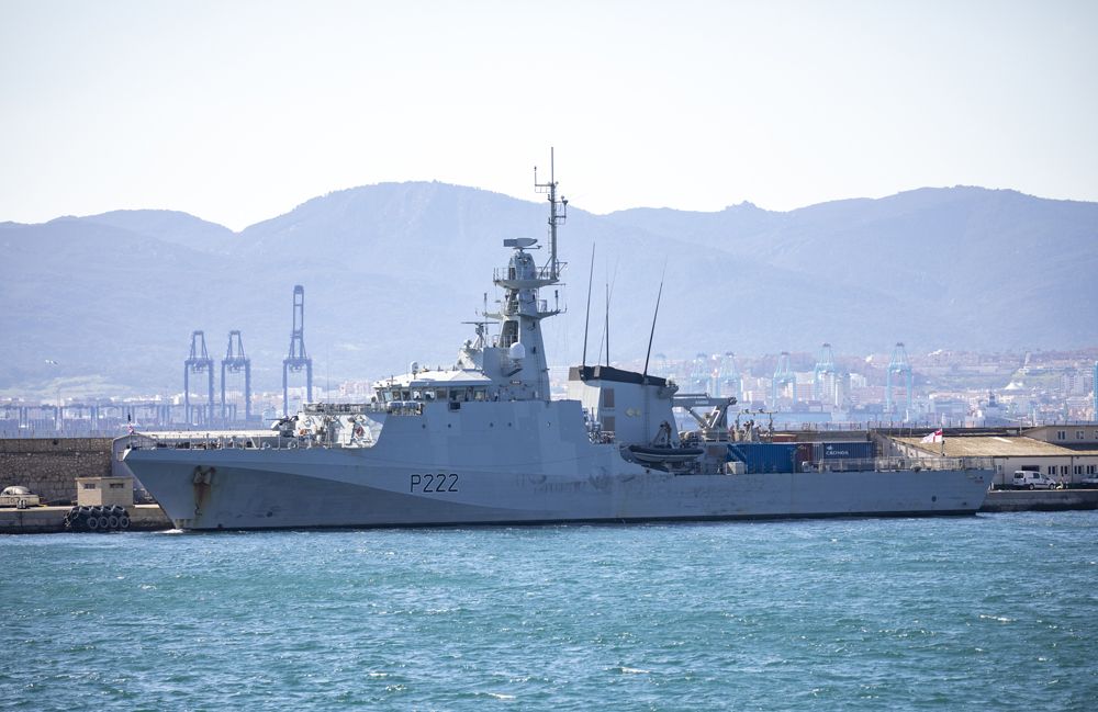 HMS Forth Arrives In Gibraltar