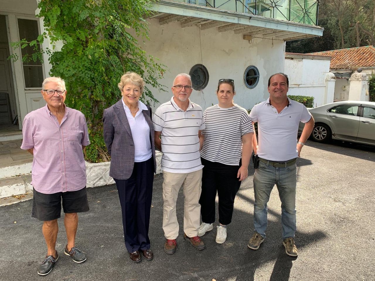 Gibraltar Heritage Trust Trustees Visit The Mount To View Progress Of Conservation Works