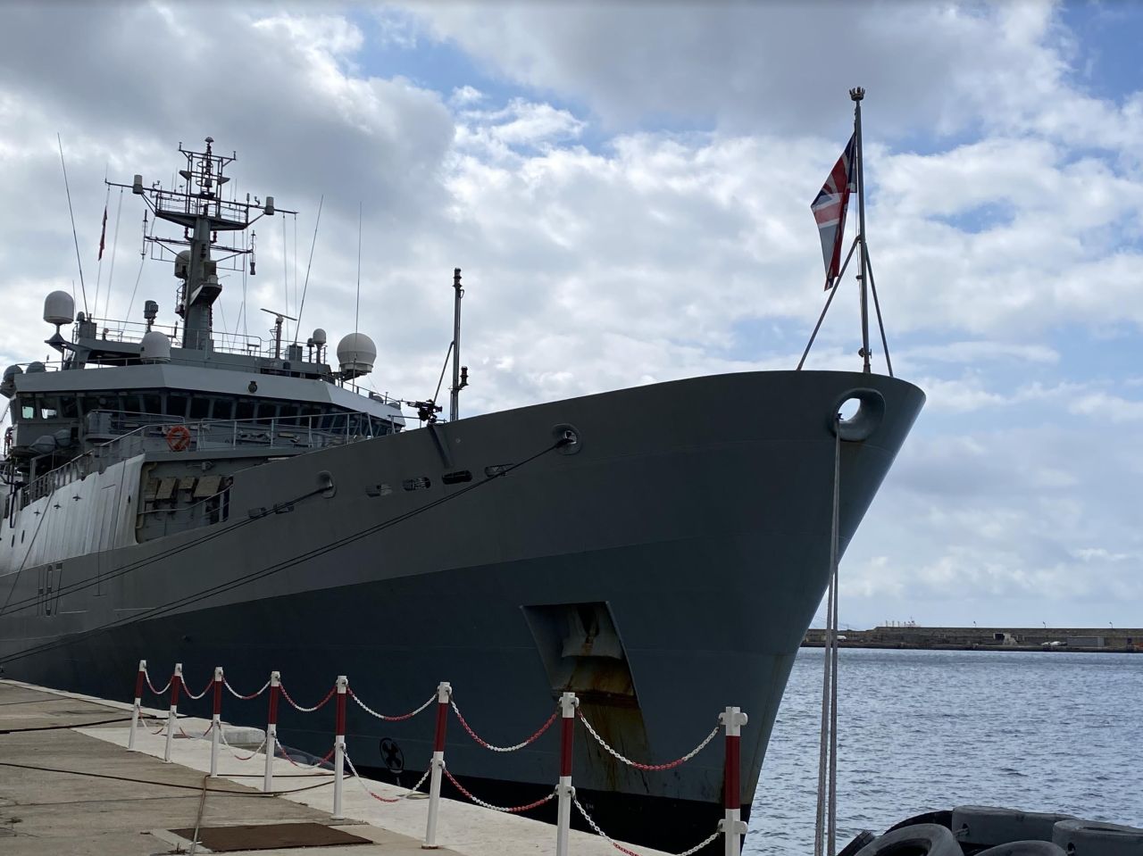 Arrival Of HMS Echo