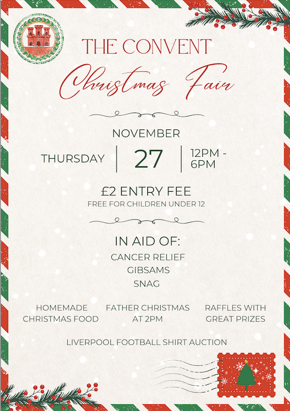 Convent Christmas Fair 2025 