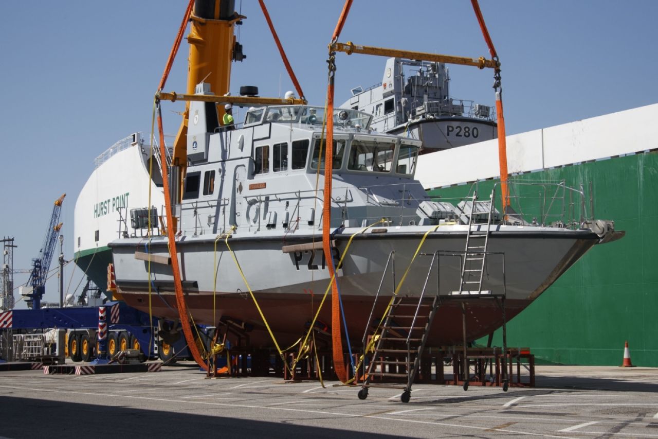 HMS Pursuer And HMS Dasher Arrive In Gibraltar