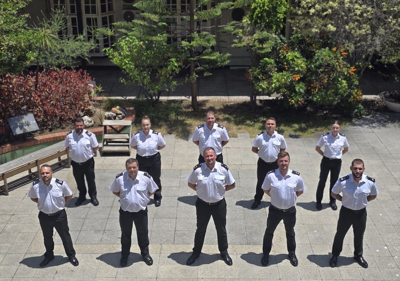 Ten Promotions in the Royal Gibraltar Police