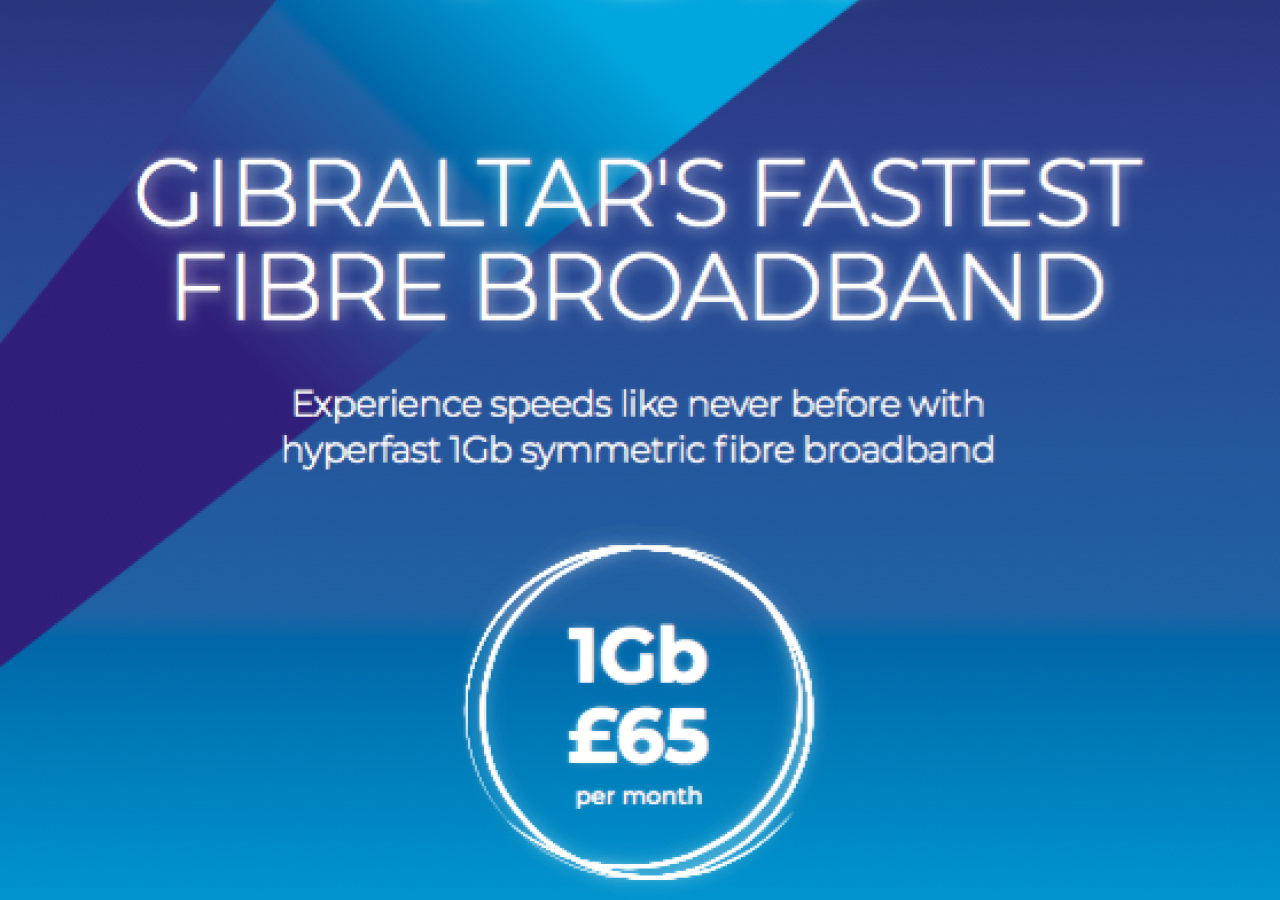 Gibtelecom Launches 1Gb Fibre Broadband