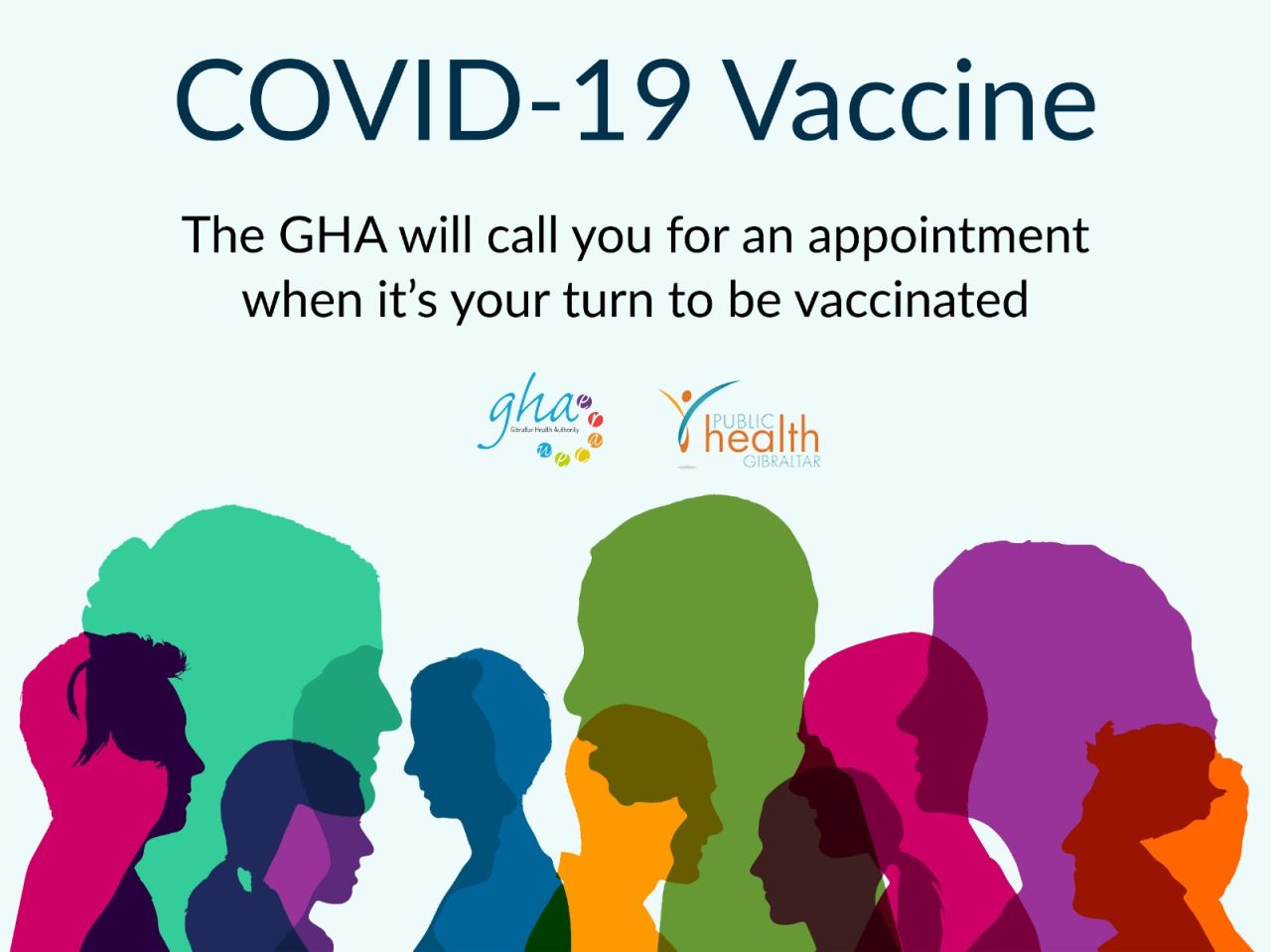 GHA vaccination programme advice on appointments