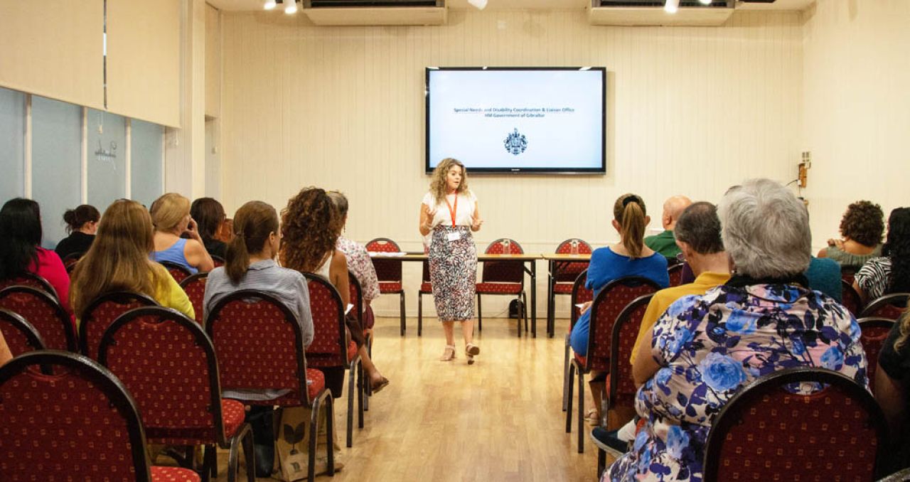 Special Needs and Disability Coordination and Liaison Office Deliver Presentation to Local Charities