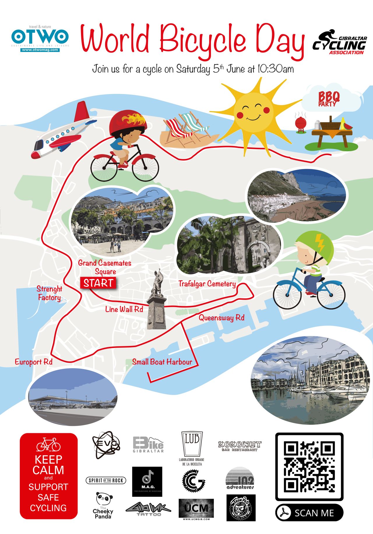 World Bicycle Day In Gibraltar