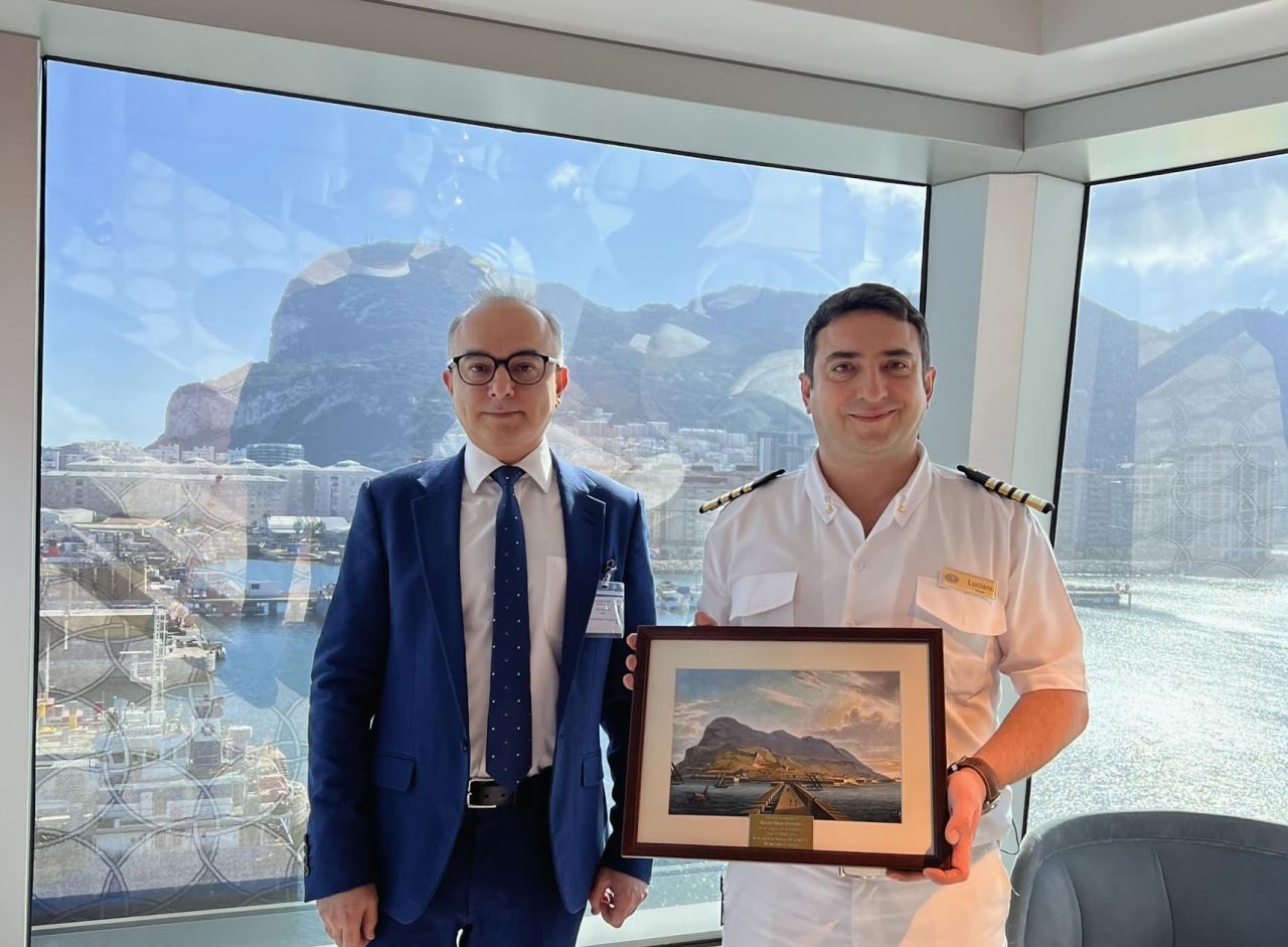 Minister Daryanani On Board Regent Seven Seas Splendor