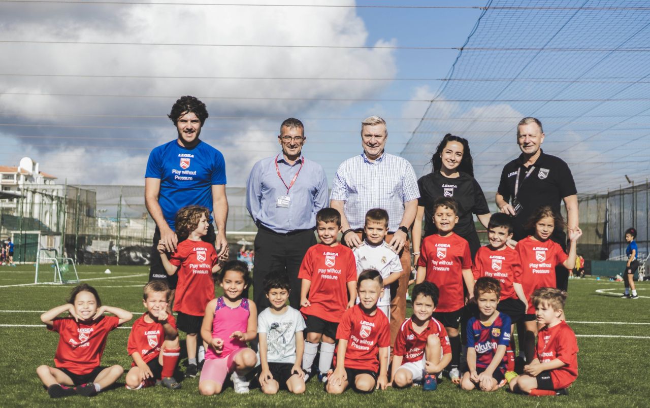Minister For Sport Visits GFA’s Summer Camp