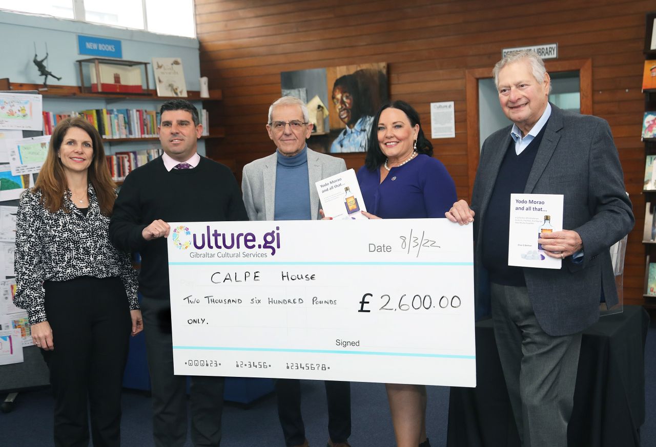 Second Donation By Clive Beltran To The Calpe House Charitable Trust