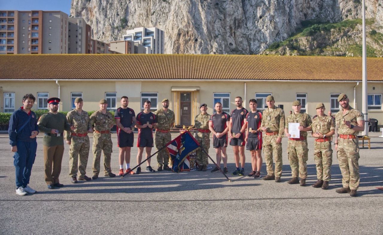 Royal Gibraltar Regiment Promotions And CO Coins