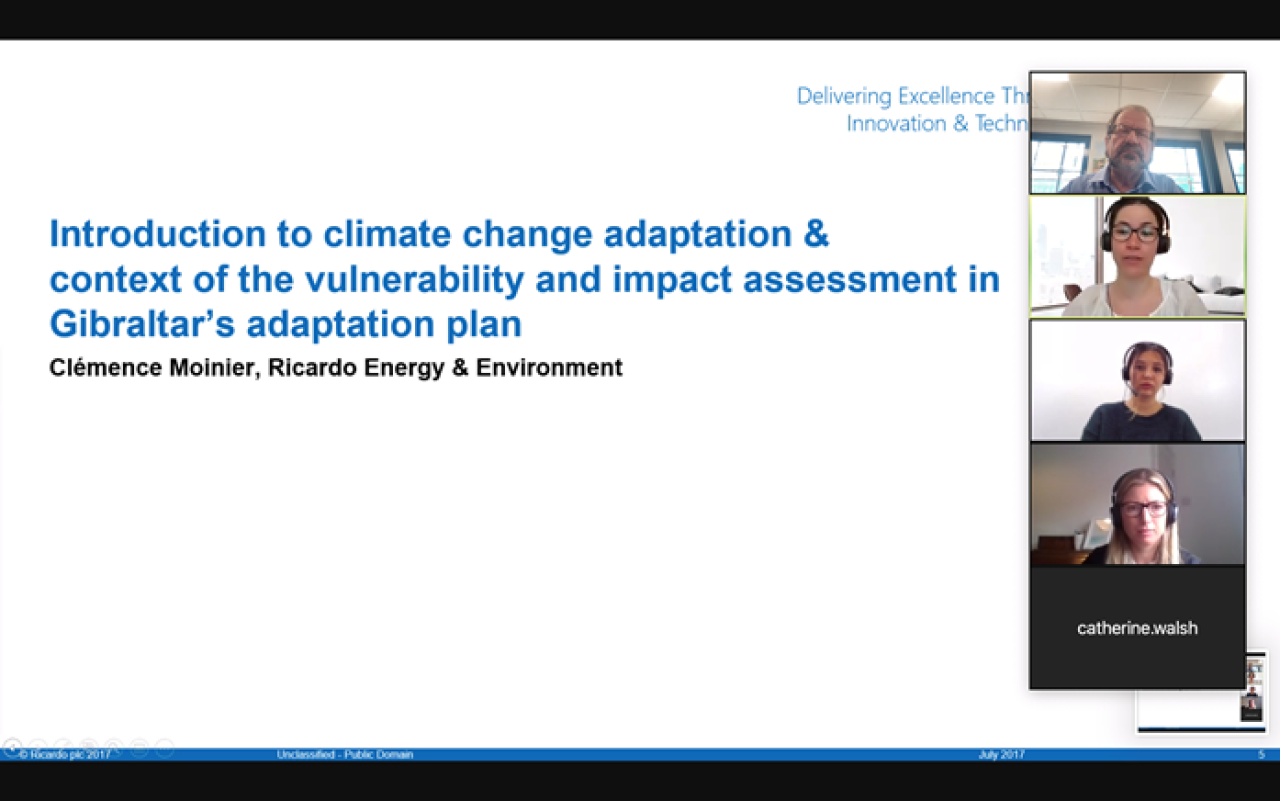 Climate Change Vulnerability and Risk Assessment Consultation
