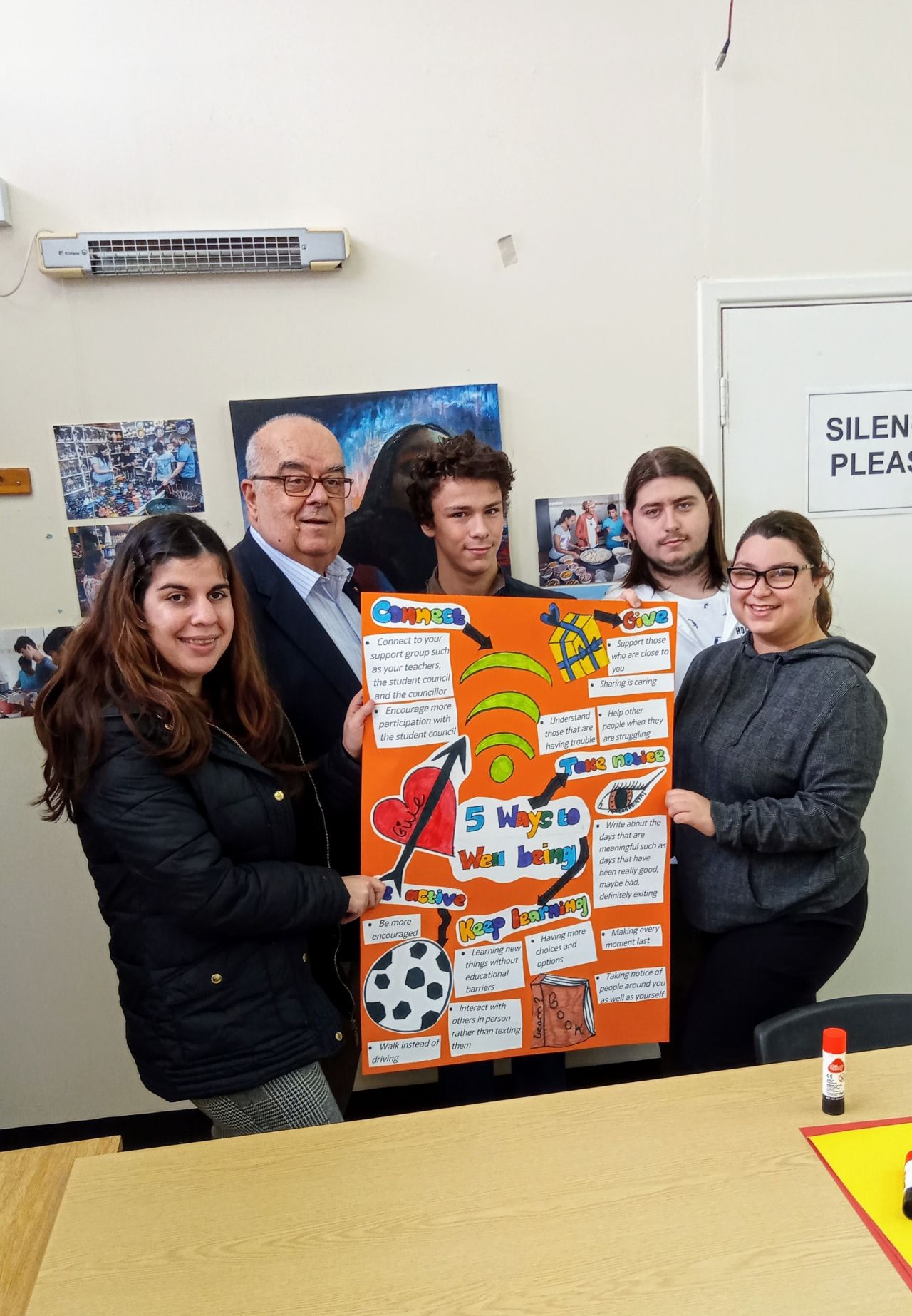 Mayor visits Gibraltar College of Further Education