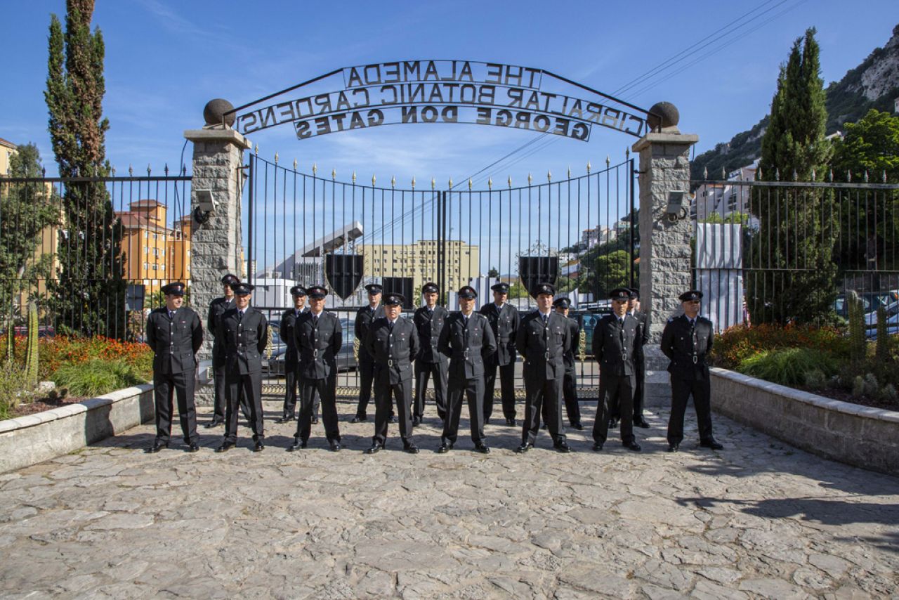 Gibraltar Fire and Rescue Service Officers Receive Long Service and Efficiency Medals