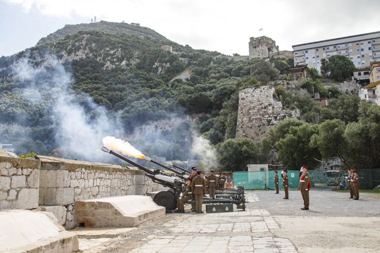 Royal Gun Salute for Her Majesty the Queen’s 96th Birthday