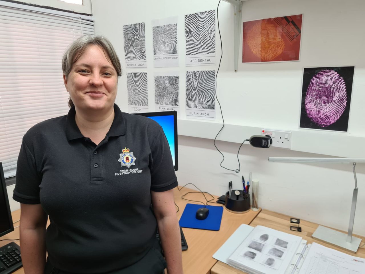 Detective Constable Caitriana Parker Passes Fingerprint Course