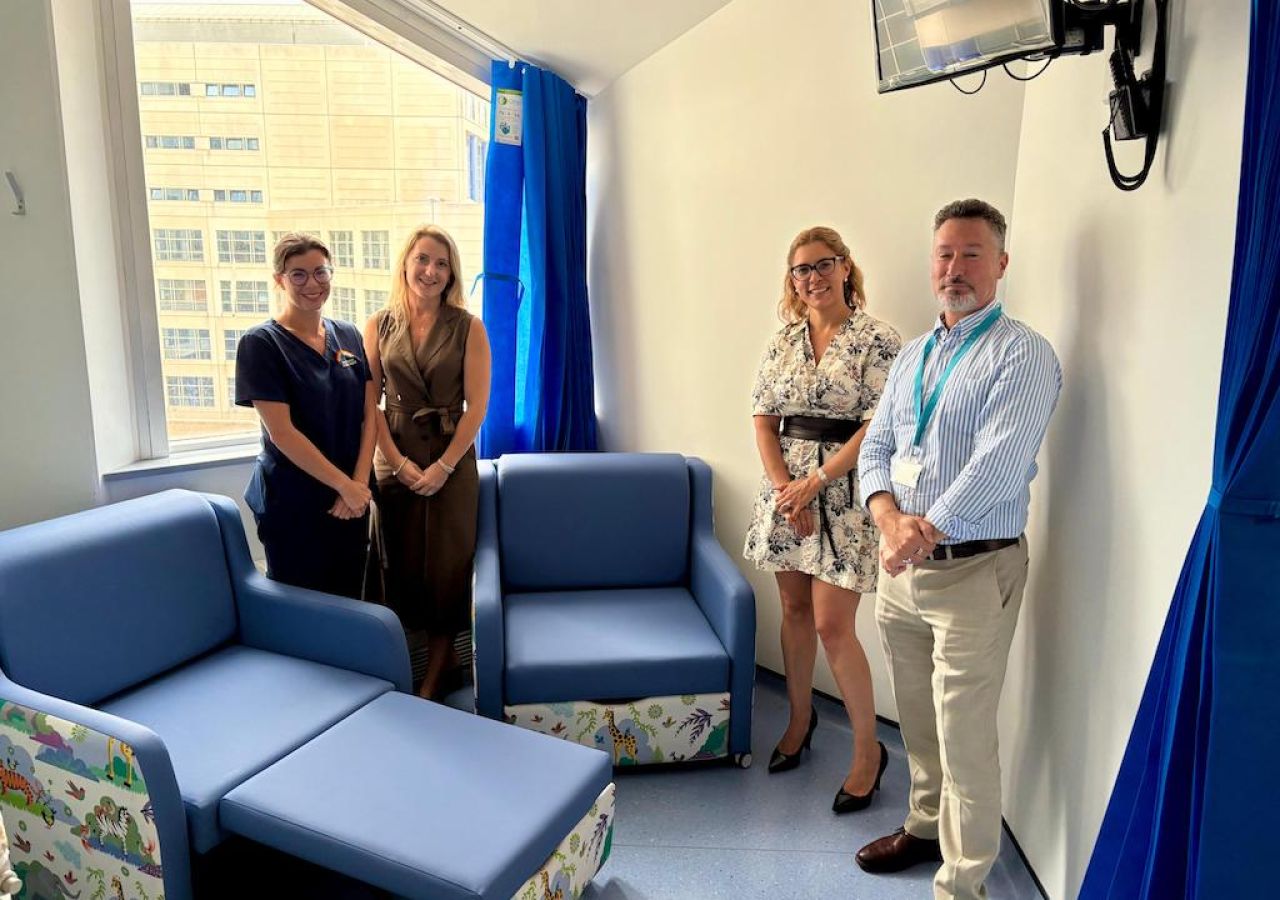 Kusuma Trust Presentation to St Bernard’s Rainbow Ward
