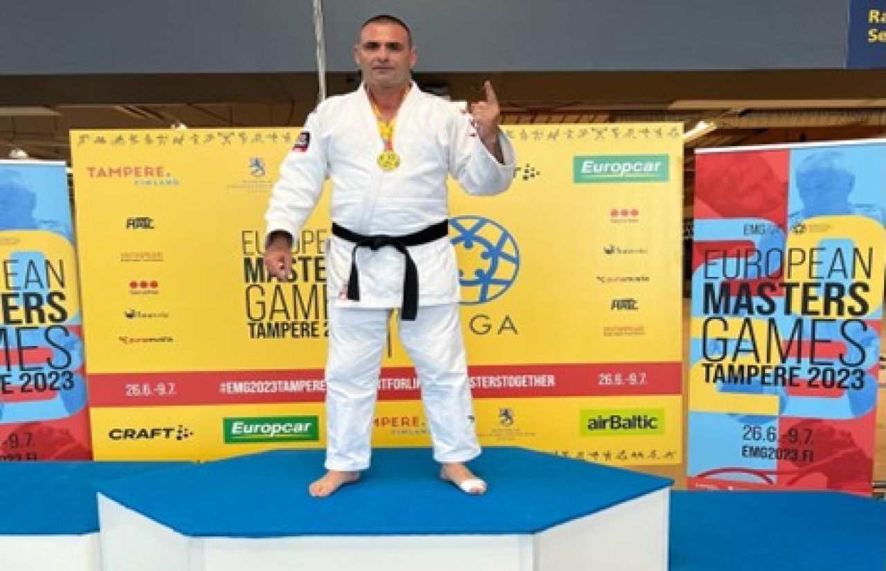 Ethaniel Wins Gold At Judo Heavyweight European Masters 2023