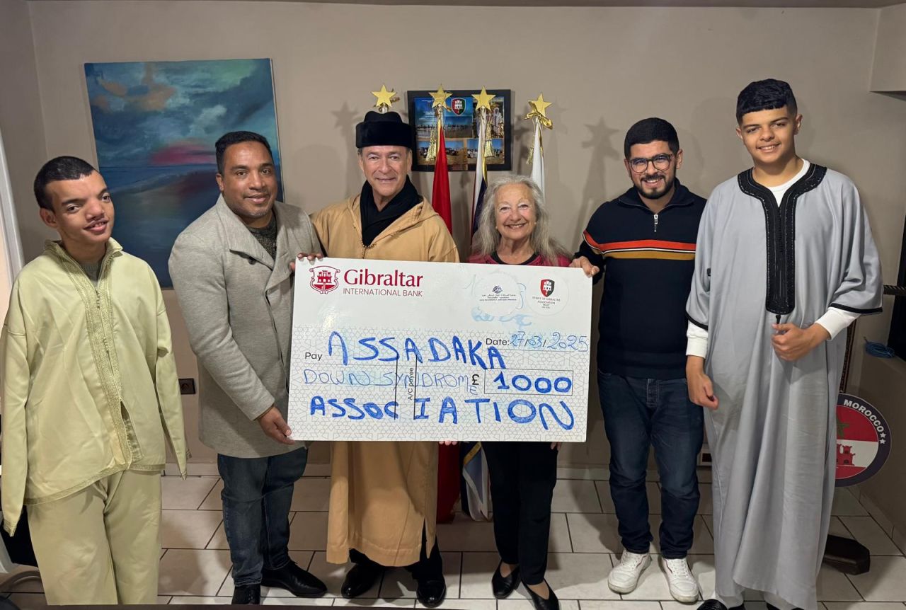 Strait of Gibraltar Association Trust Donates £1,000 to Assadaka Association for Down Syndrome in Tangier