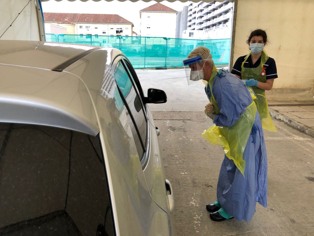 Rooke Coronavirus Drive-Thru Facility Ready