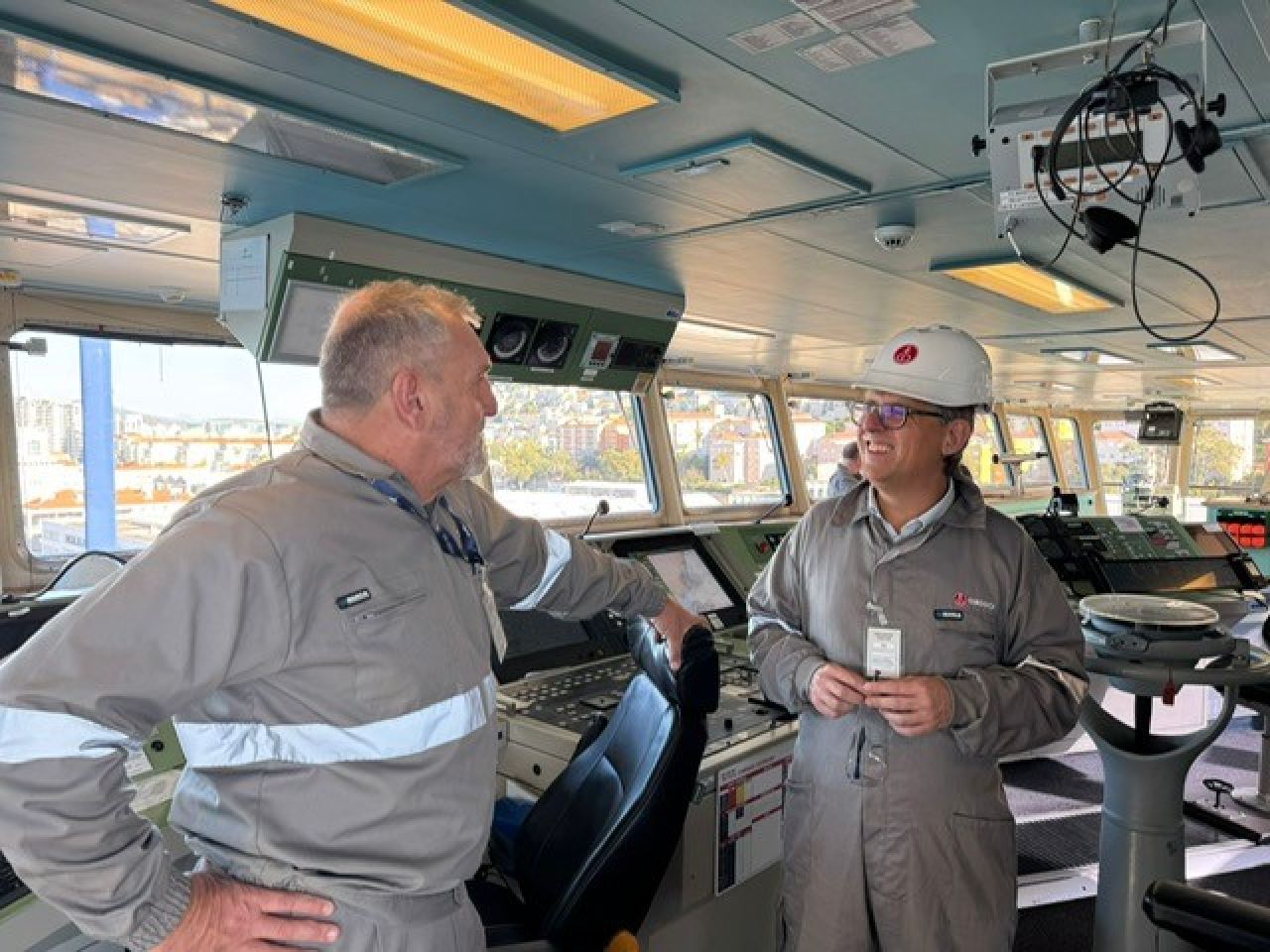 Minister Feetham Visits GibDock 