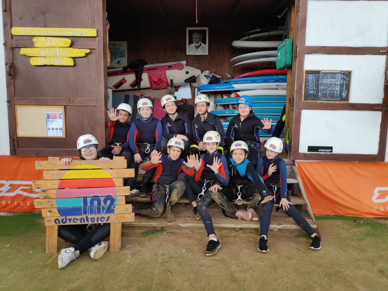 Plater Youth Club Coasteering Activity with In2 Adventures