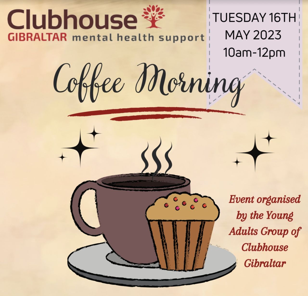 Clubhouse To Host Cofee Morning And Wear Green Day During Mental Health Awareness Week 2023