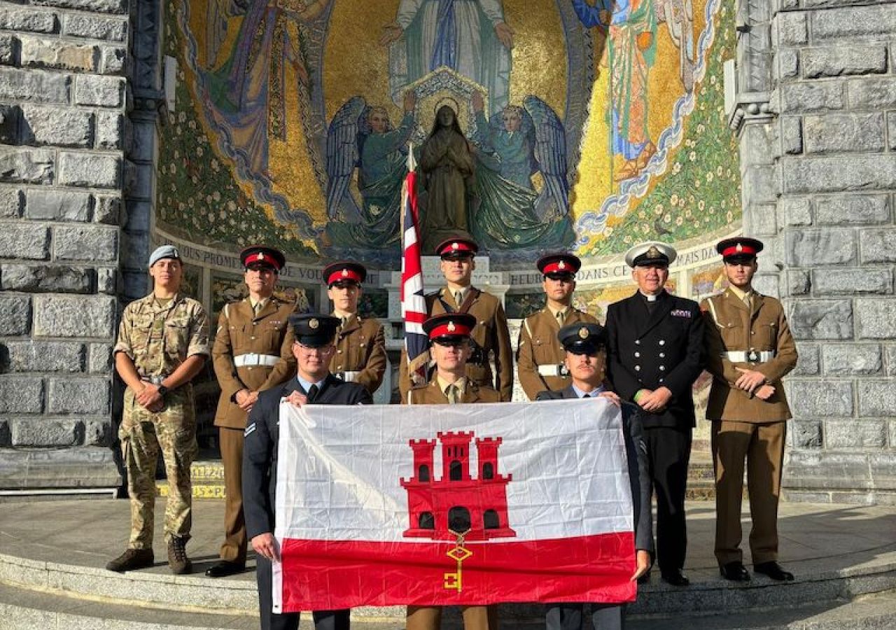 British Forces Gibraltar Attend 65th International Military Pilgrimage in Lourdes 