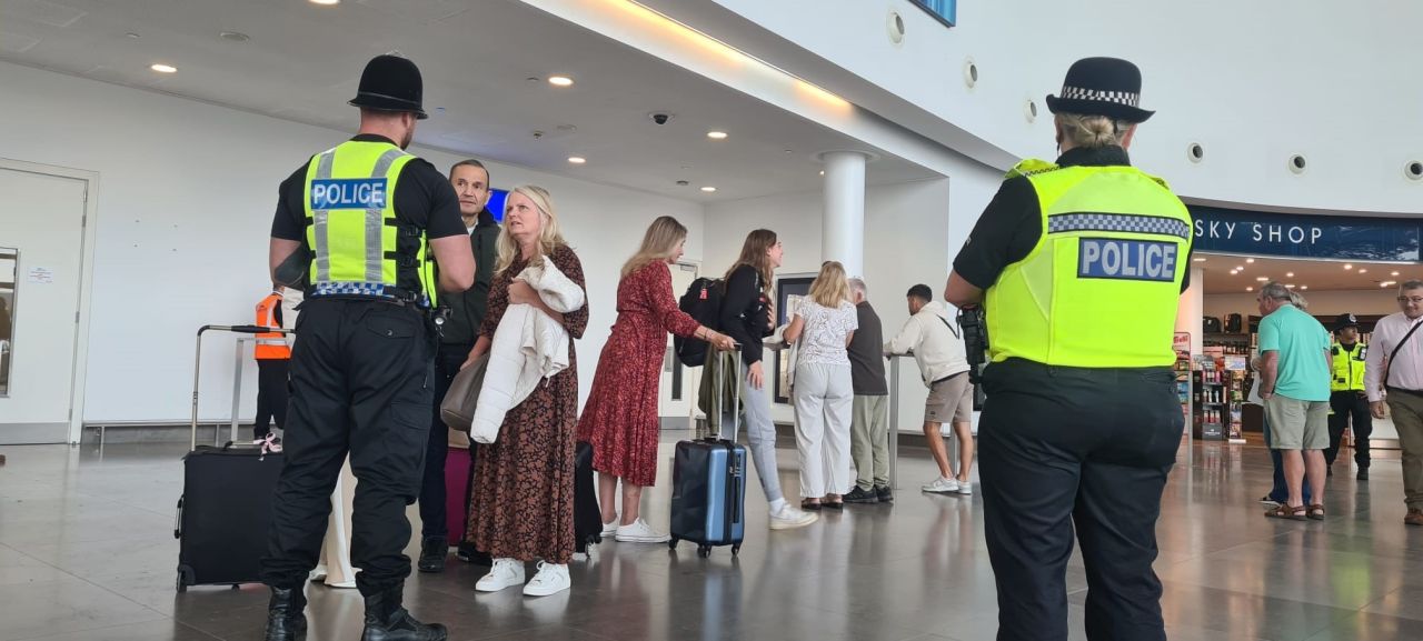 Project Servator Officers from London and North Yorkshire Team up with RGP 