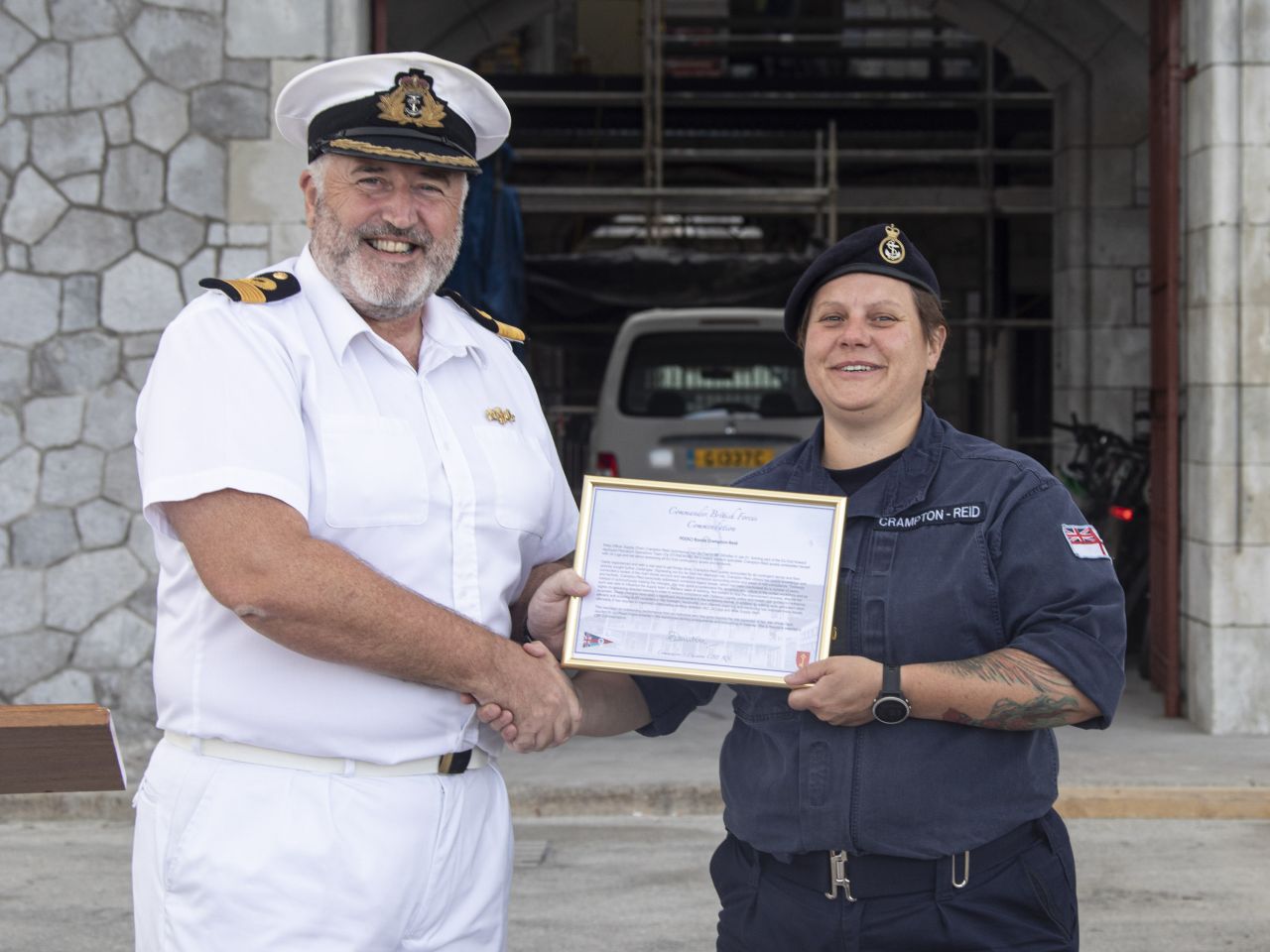 PO Crampton-Reid Awarded CBF Commendation