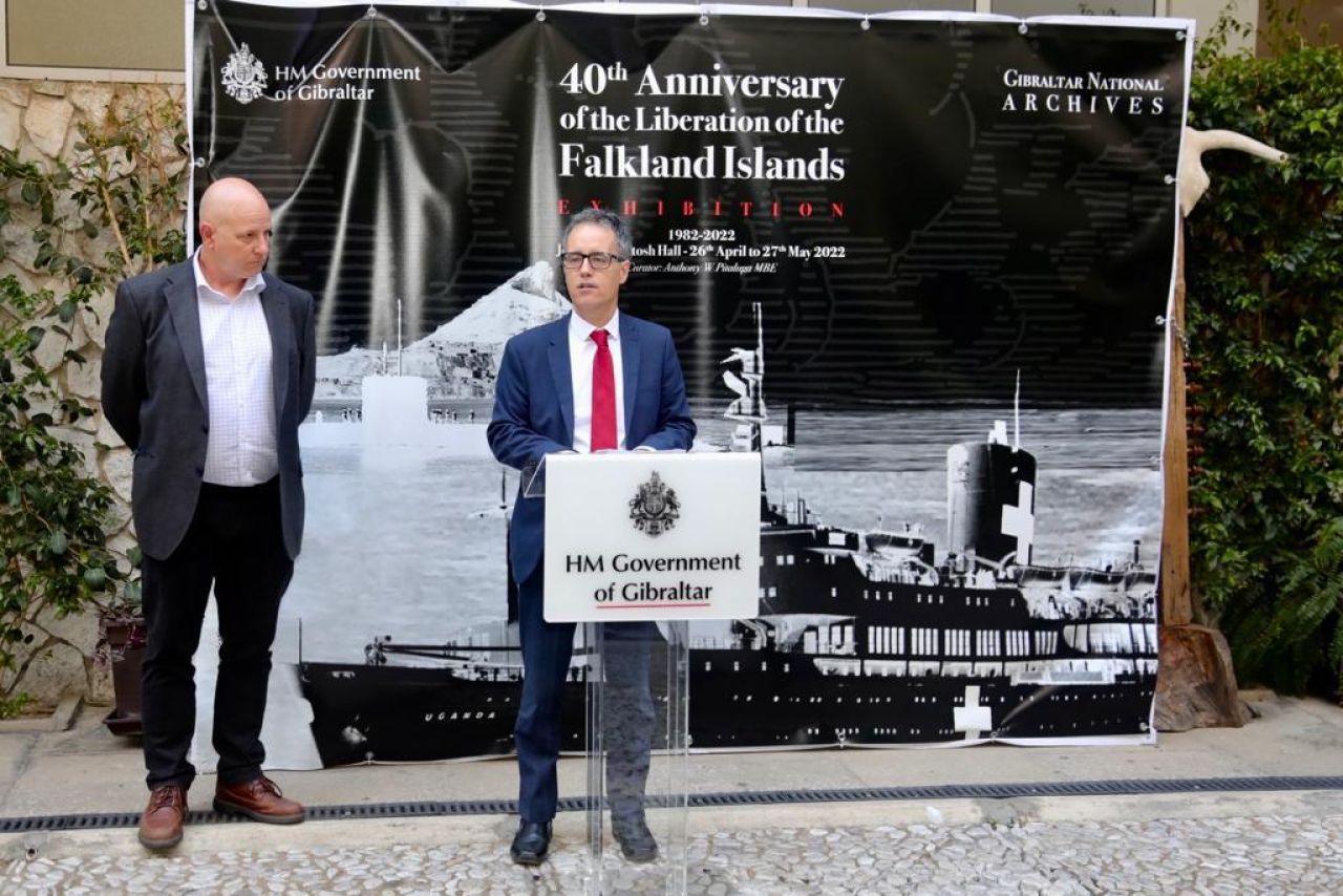 Exhibition Marks “Enduring Bond” Between Gibraltar and the Falklands