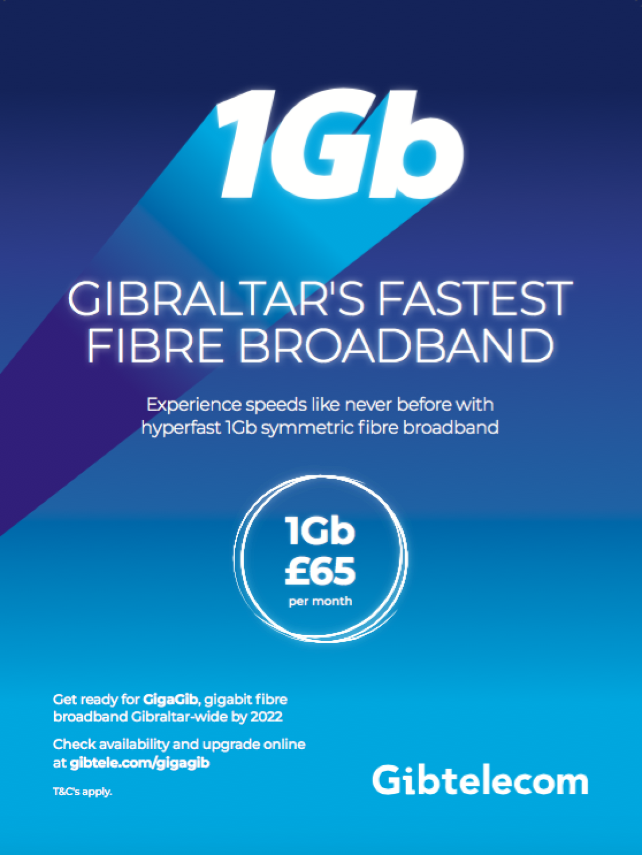 Gibtelecom Launches 1Gb Fibre Broadband