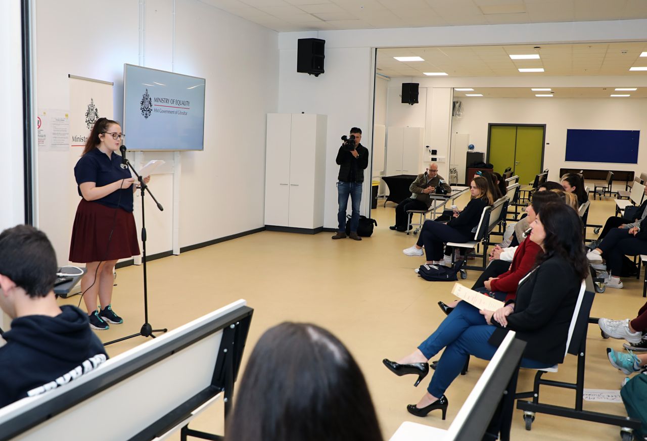Minister For Equality Marks International Women’s Day At Secondary Schools