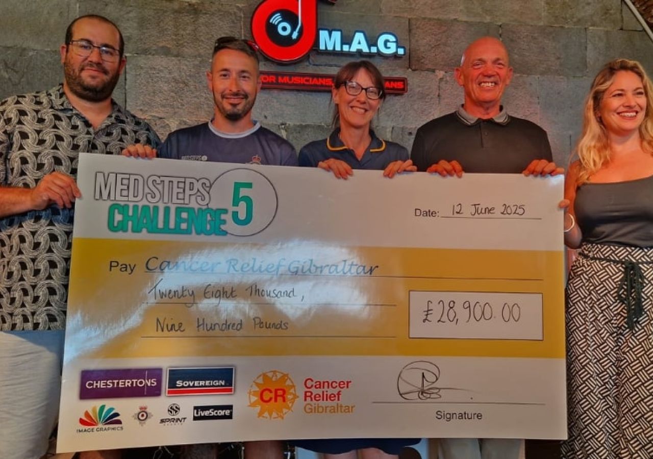 Med Steps 5 Challenge Raises £28,900 For Cancer Relief