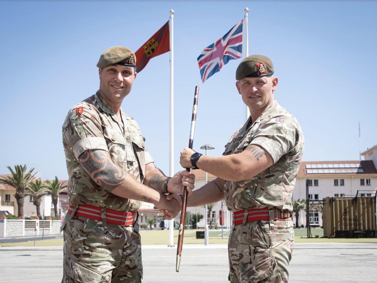 Regimental Promotion And New Regimental Sergeant Major