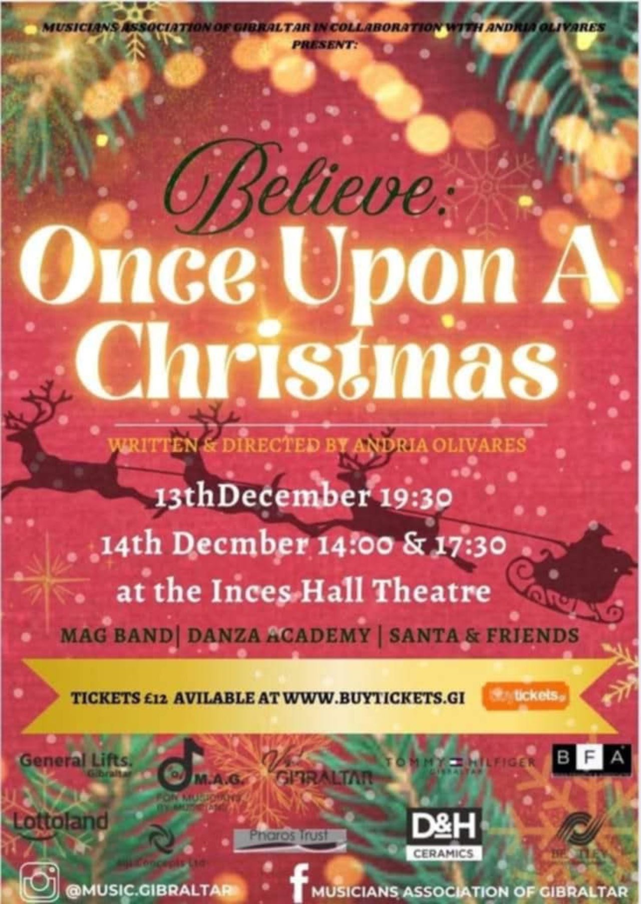 MAG Presents Believe: Once Upon A Christmas