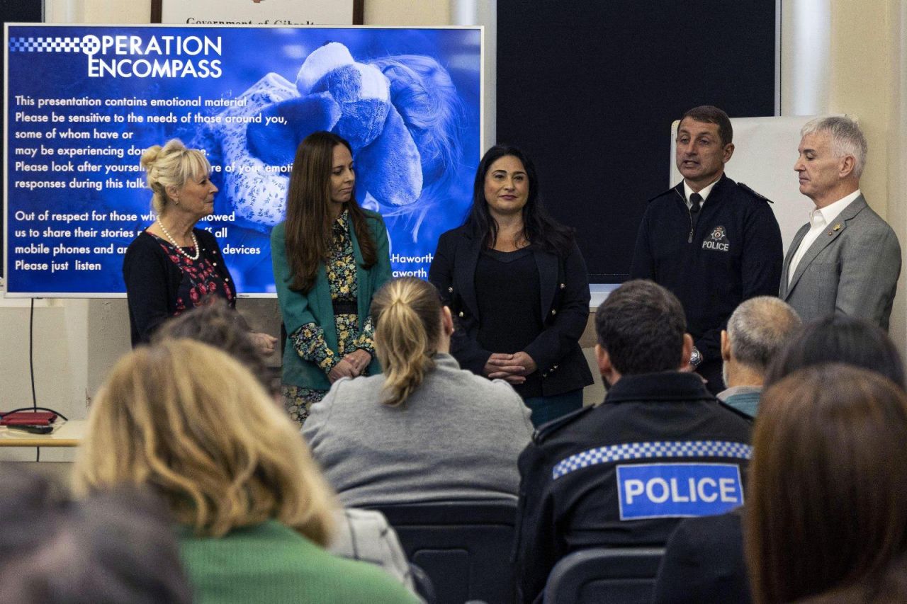 Operation Encompass; Domestic Abuse Training For Department Of Education And Royal Gibraltar Police