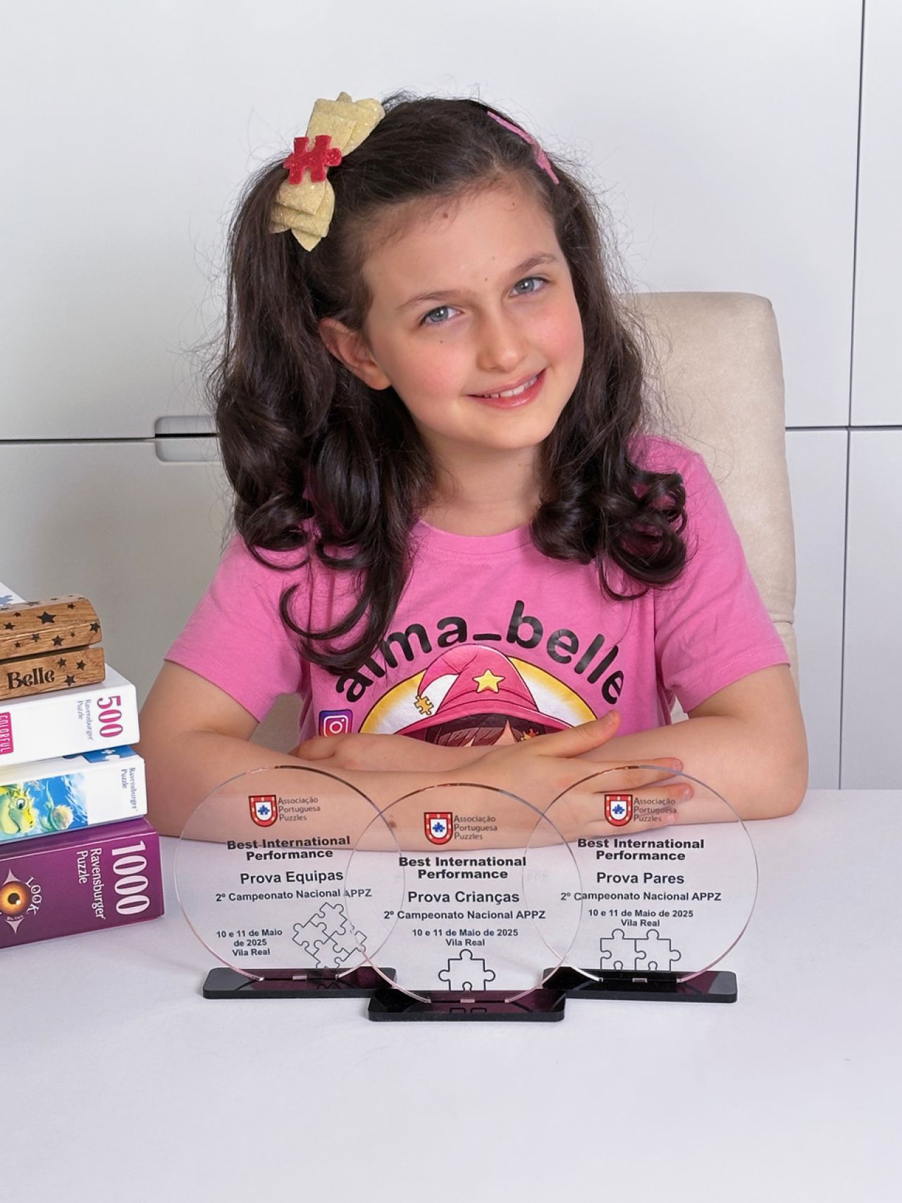 Alma Belle Crowned Best International Puzzler At Portuguese National Championship