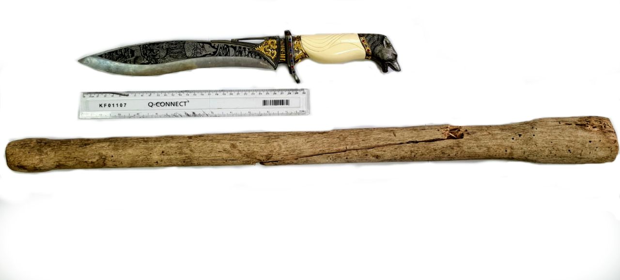 Man Sentenced for Carrying Knife and Offensive Weapon