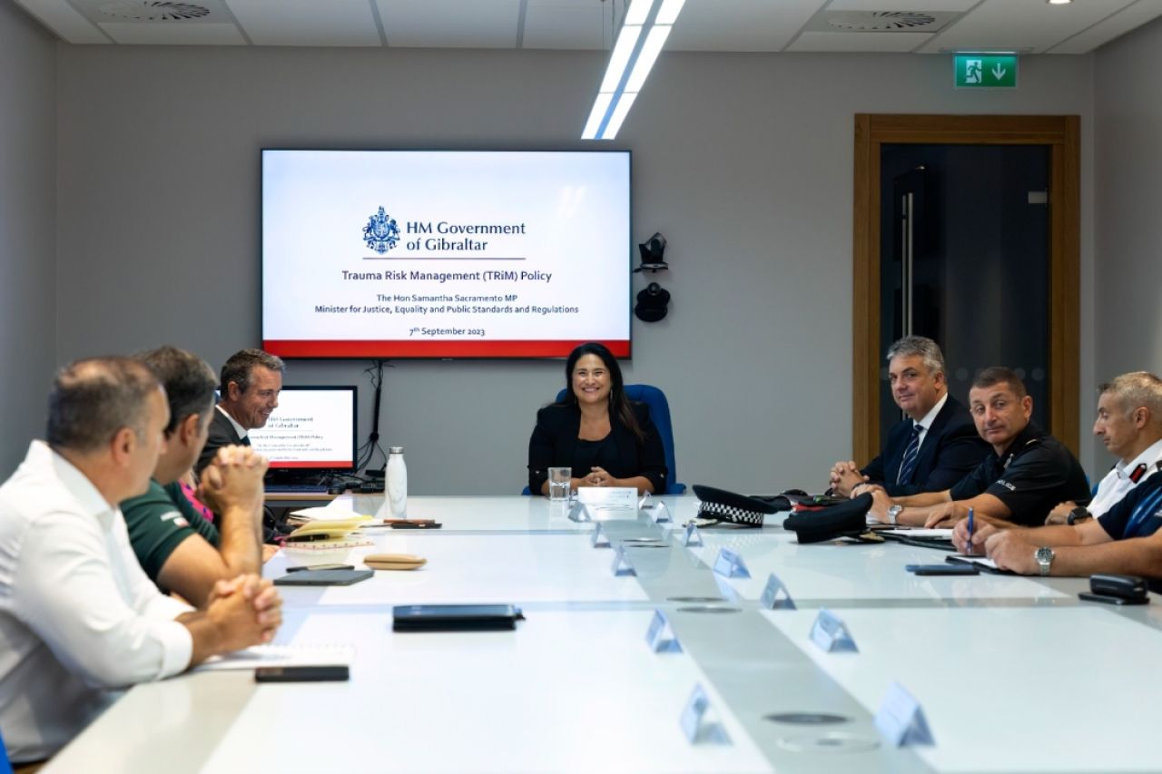 Minister Sacramento Launches Trauma Risk Management (TRiM) Policy