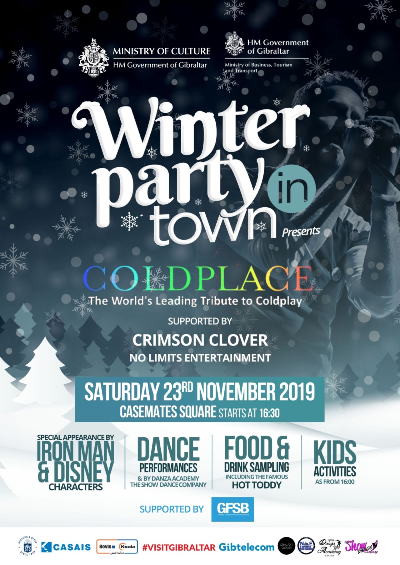 Coldplay Tribute Band To Headline Winter Party In Town