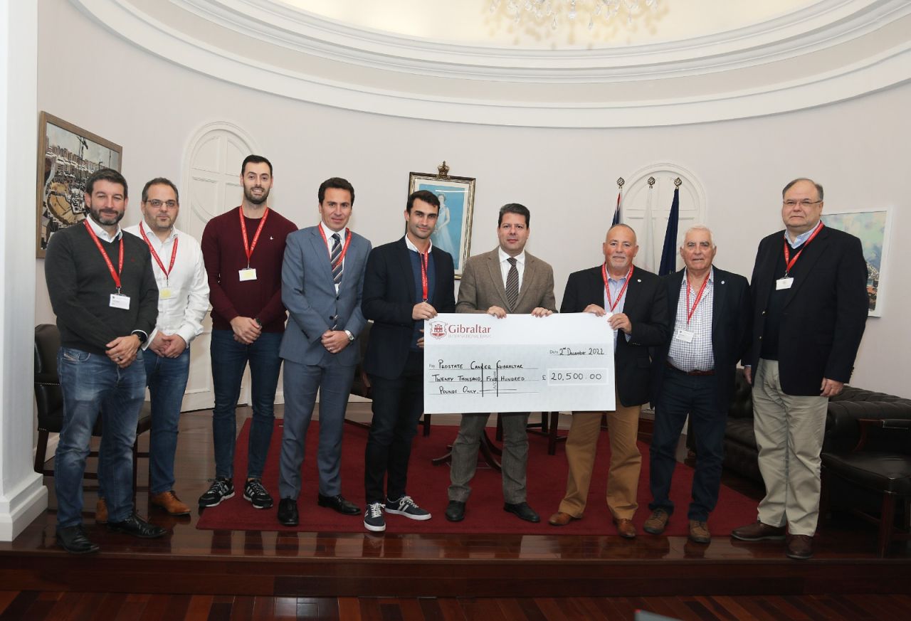 Prostate Cancer Gibraltar Donation