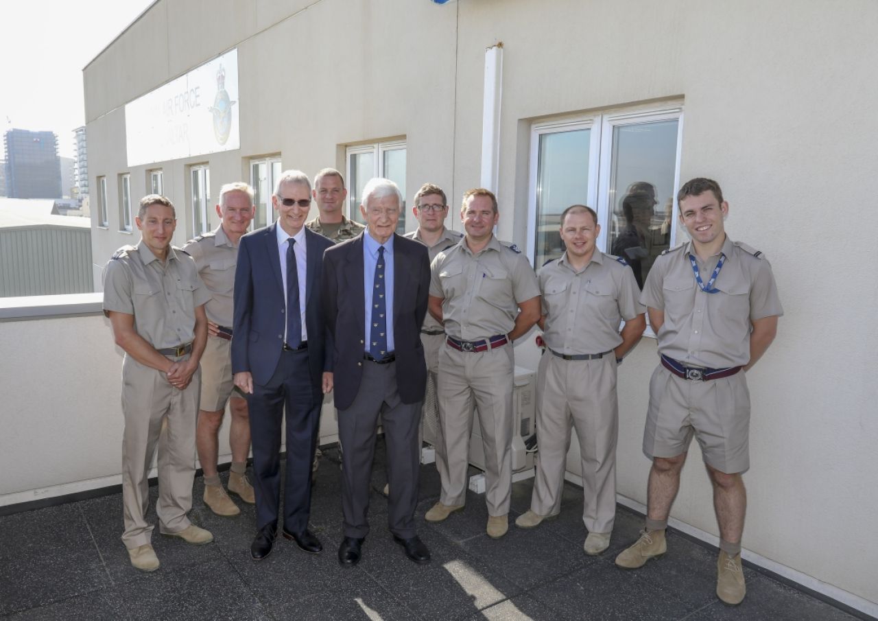 RAF Veteran Returns To The Rock