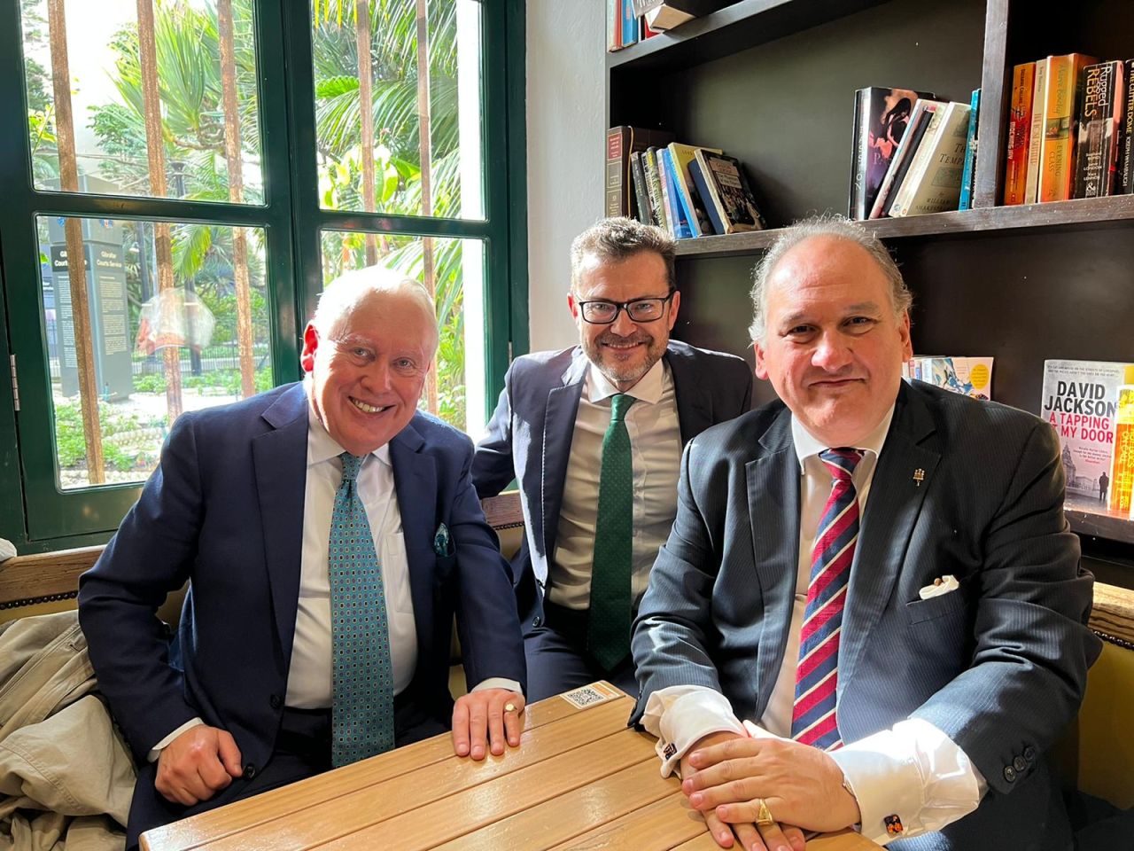 Damon Bossino Meets With Chairman Of The All Party Gibraltar Group