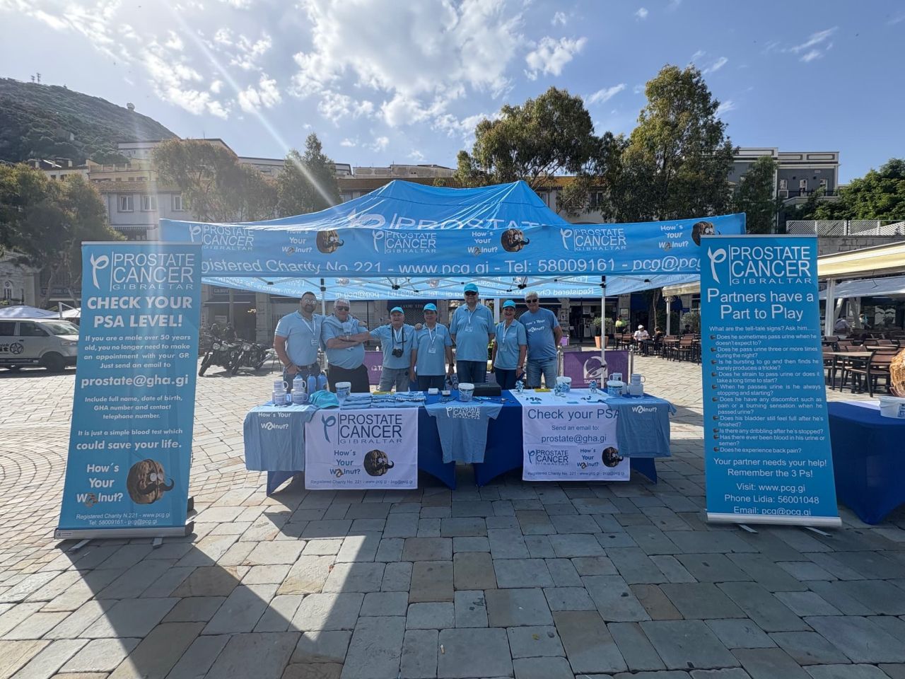 Gibraltar Comes Together For Prostate Cancer Awareness