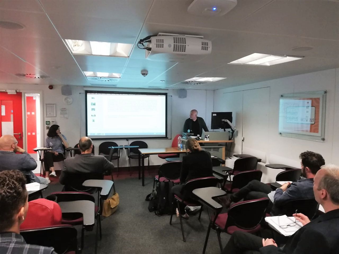 Mark Sanchez Speaks At British Association For Modernist Studies Conference