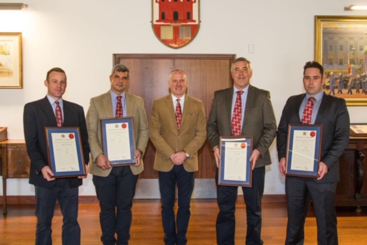 RG Officers Host The Governor