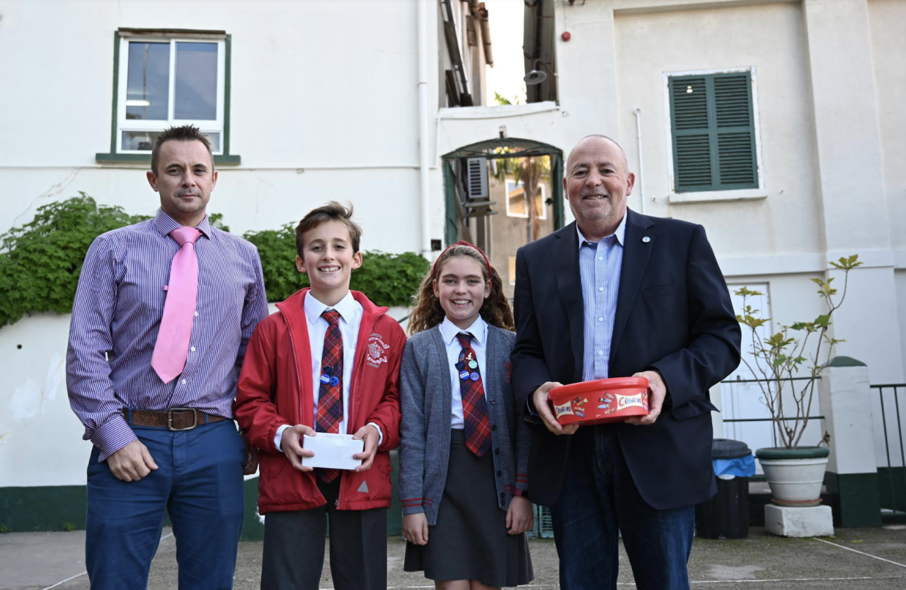 Loreto Convent Donate Over £200 To Prostate Cancer Support Group