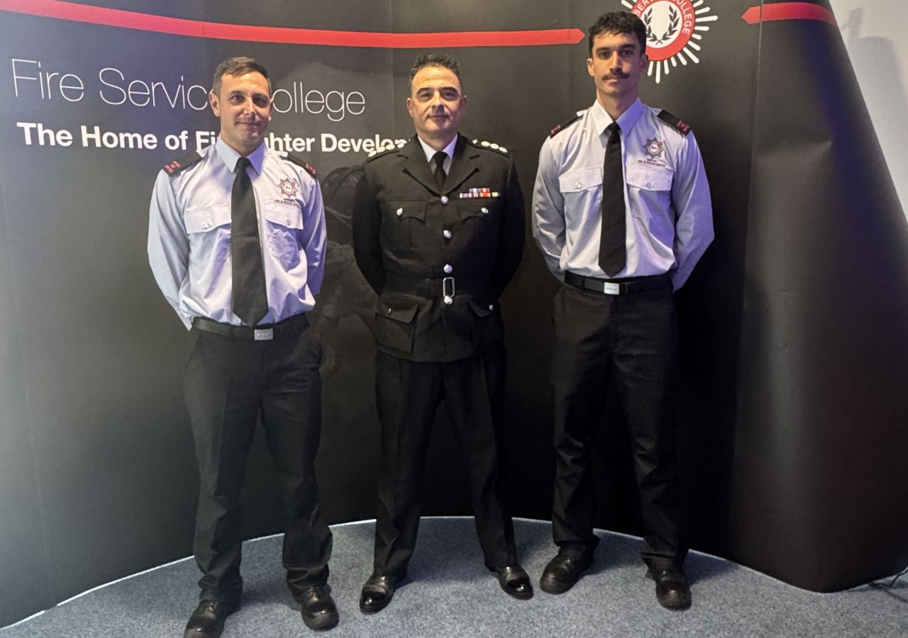 Airport Fire and Rescue Service Welcomes Two New Firefighters